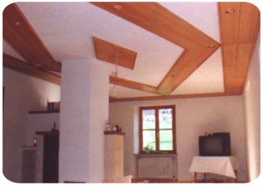 Decke in Eiche
