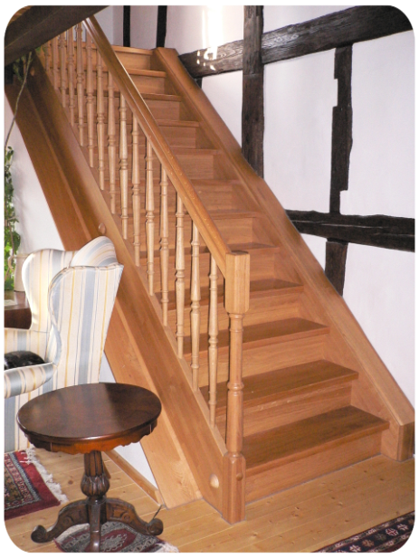 Treppe in Eiche
