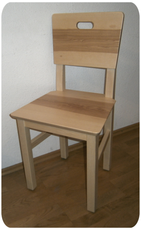 Stuhl in Esche